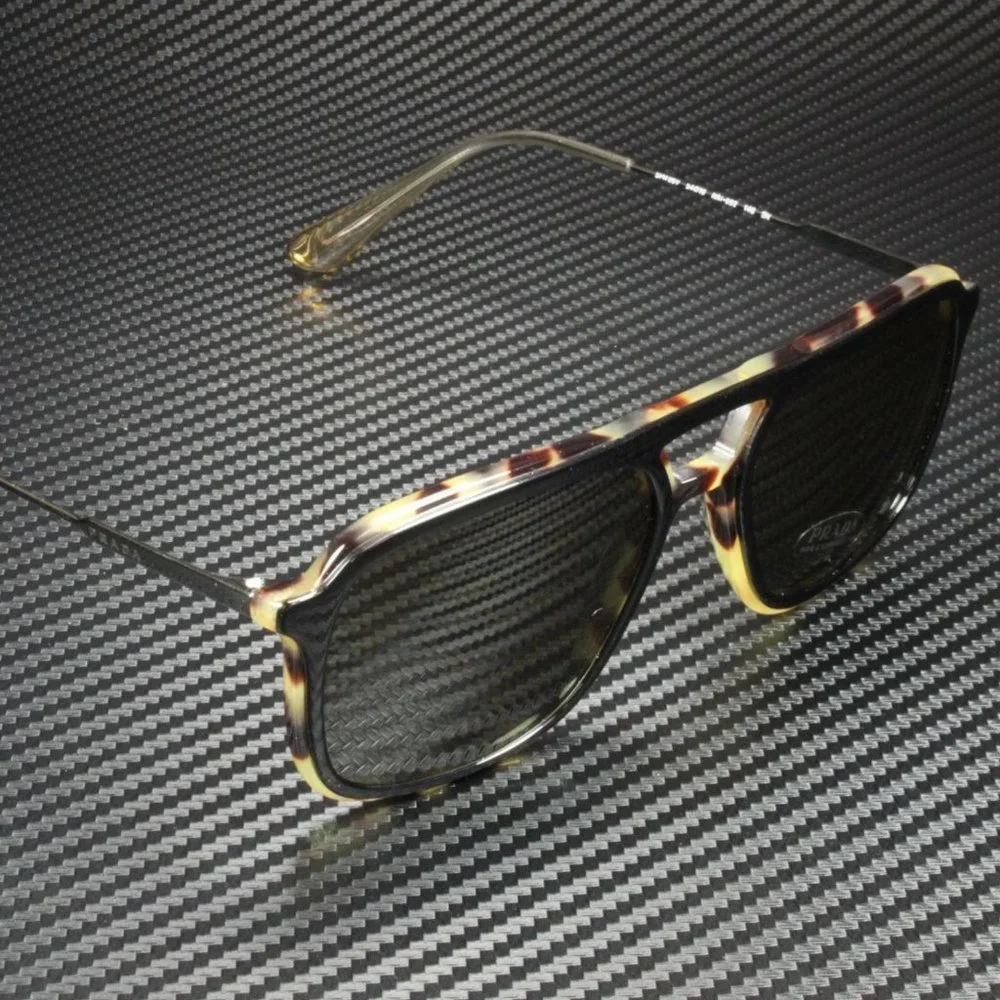 Prada Men's Black Havana and Brown Sunglasses!